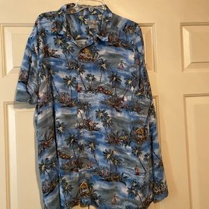 Mens Batik Bay Hawaiian shirt size 3XB.